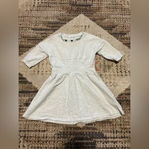 Bopop Girls size 5 Stylish Gray Dress